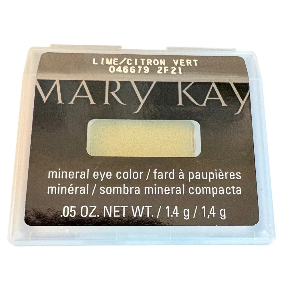 Mary Kay Mineral Eye Color Eyeshadow Lime Green 046679 .05 OZ *NEW*